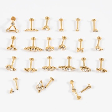 Пирсинг хирургического сустава половых губ, хрустальный камень в чападе