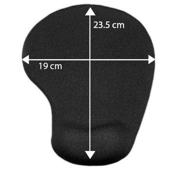 ЭРГОНОМИЧНЫЙ ГЕЛЕВЫЙ КОВРИК ДЛЯ МЫШИ НА ЗАПЯСТЬЕ