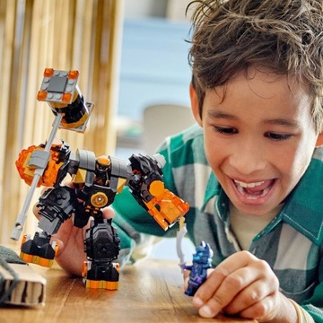 LEGO Ninjago Robot żywiołu ziemi Cole'a 71806 Prezent