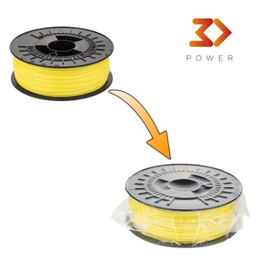 3DPower Basic PLA-нить 1,75 мм Желтый 1 кг