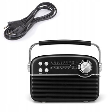 Радио MANTA RDI916 Solar Черный и серебристый