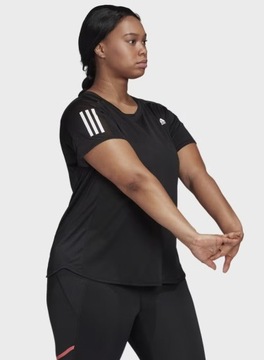 Koszulka damska Adidas OWN THE RUN TEE (PLUS SIZE) FS9831