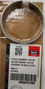 Panewka korbowodowa HATZ seria D - 02251600