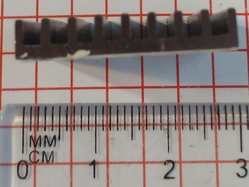 Radiator 25 mm x 5 mm x 25 mm / 3285D