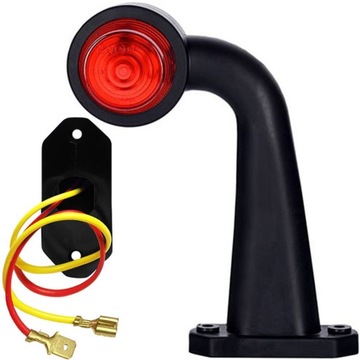 LAMPA ŻARÓWKOWA OBRYSOWA ŁAMANA DŁUGA PRAWA