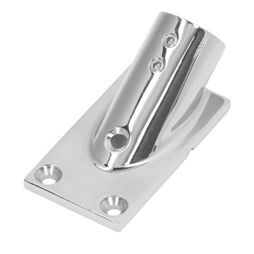 Установка поручня на лодке Установка прямоугольного угла под 45 градусов