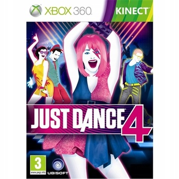 XBOX 360 JUST DANCE 4 KINECT TANIEC