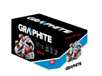 Электрорубанк 850Вт ГРАФИТ 59G678