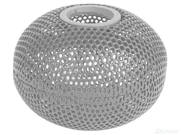 POJEMNIK NA SPINACZE BIUROWE Z MAGNETYCZNYM PODAJNIKIEM, Z METALOWEJ SIATKI