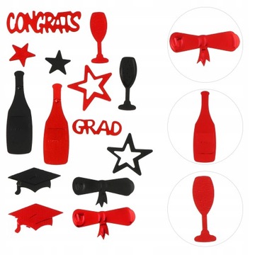 Выпускной Конфетти Разбросанные украшения стола