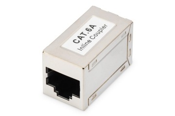 Łącznik beczka adapter kat.6a RJ45 STP FTP kat6A
