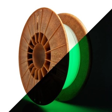 Rosa3D PET-G Standard Glow in the Dark Green 0,5kg
