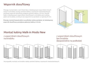 RADAWAY Modo New II стенка кабины 70x200 хром