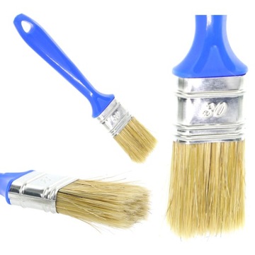 PĘDZEL MALARSKI do AKRYLU LATEKS CERAMIKA 30mm