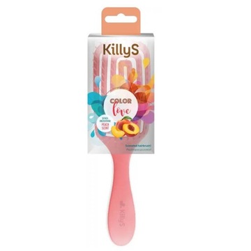 KILLYS Color Love szczotka do włosów Brzoskwinia P1