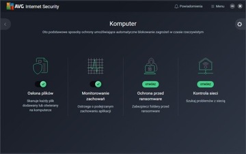 AVG Internet Security PL 1 ПК / 1 год (антивирус)