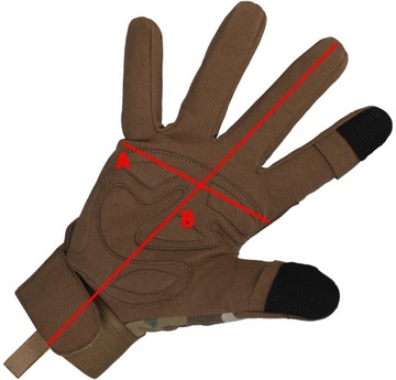 ТАКТИЧЕСКИЕ ПЕРЧАТКИ Dominator ARMY ДЛЯ СМАРТФОНА MULTITARN S