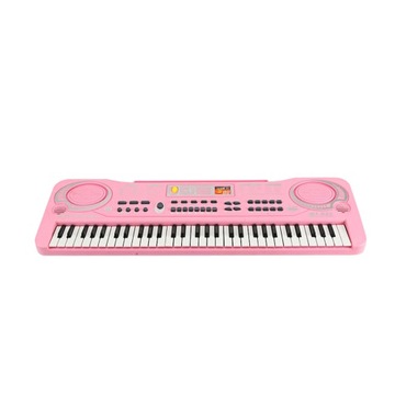 Organy Keyboard mikrofon pianino 61 klawiszy