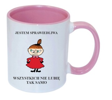 KUBEK MAŁA MI JESTEM SPRAWIEDLIWA WSZYSTKICH NIE LUBIĘ TAK SAMO