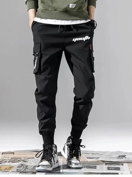 Classic Design Multi Pocket Cargo Pants Men's Cas