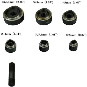 Гидравлический штамповочный станок диаметром 22-60 мм 10Т