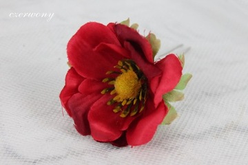 Заколка для волос с анемоном, свадебное украшение ЦВЕТ