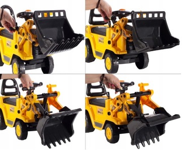 БОЛЬШОЙ ПОЕЗД, ЭКСКАВАТОР, БУЛЬДОЗЕР, СКРЫТ ПОД СИДЕНЬЕМ, ГОРШОК, ДВИЖУЩЕЕСЯ ВЕДРО