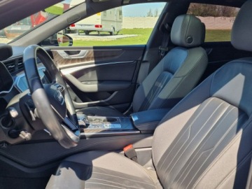 Audi A7 C8 Sportback 3.0 55 TFSI 340KM 2021 Audi A7 Sportback 3.0tfsi 340KM Mod.2022 Biała, zdjęcie 17
