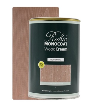 Rubio Monocoat WoodCream RICH ALMOND 1L Krem Wosk Do Drewna