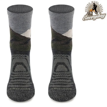 Летние термоактивные трекинговые носки, 70% мериносовая шерсть Comodo TRE18