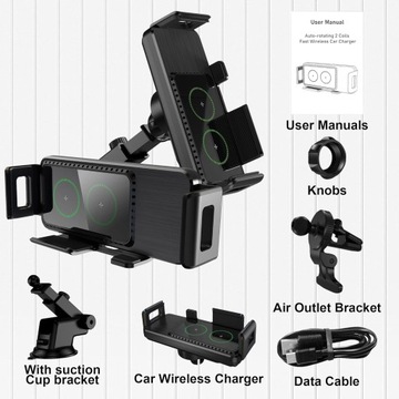 Автоматическое беспроводное автомобильное зарядное устройство