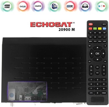Декодер DVB-S, DVB-S2 HD-Line ECHOSAT 20900 M