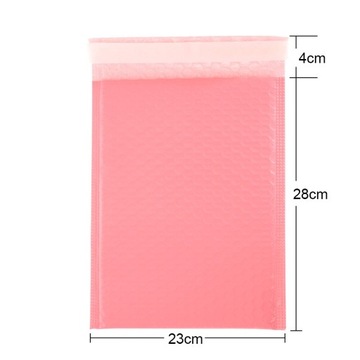 Styl 23x28 cm-50 sztuk Lot różowe piankowe kopertó