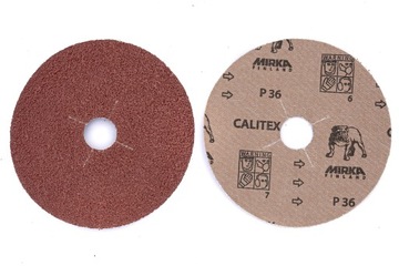 KRĄŻKI FIBROWE FIBRA 125mm PŁÓTNO MIRKA