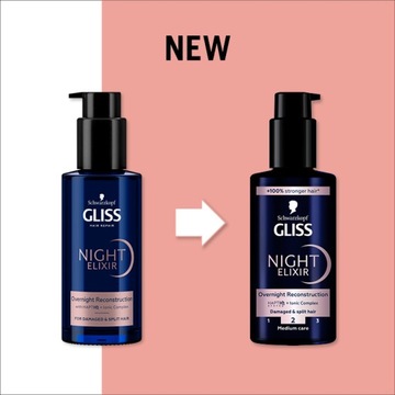 Gliss Night Эликсир Ночная реконструкция 100мл