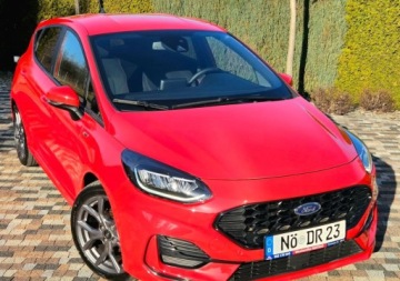 Ford Fiesta VIII Hatchback Facelifting 1.0 EcoBoost 125KM 2023 Ford Fiesta Automat, Hybryda,Niski przebieg, ze Szwajcarii Benzyna 125KM, zdjęcie 38