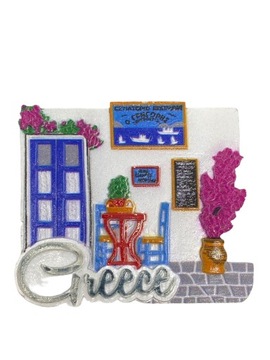 Magnez Magnes lodówkę Grecja Santorini Kos Korfu
