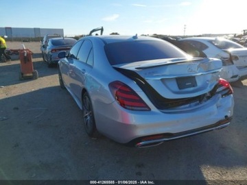 Mercedes Klasa S W222 2019 Mercedes-Benz Klasa S 2019r., 560, od ubezpieczalni 4.0 Benzyna 463KM, zdjęcie 3