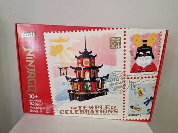 LEGO Ninjago Temple of Celebrations 4002021, świątynia ze złotymi figurkami