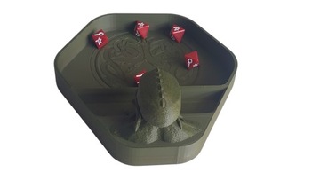 Поднос Ктулху Поднос для кубиков подходит для настольной игры Mansions of Madness.