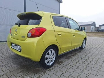 Mitsubishi Space Star Hatchback 5d 1.2 80KM 2014 Mitsubishi Space Star Klimatyzacja.Stan Top!!, zdjęcie 12