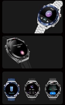 SMARTWATCH ZEGAREK MĘSKI POLSKIE MENU POŁĄCZENIA SPORT KARDIO SMART WATCH