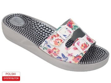 KLAPKI DAMSKIE MEDYCZNE ZDROWOTNE FAKIRKI MASUJĄCE Z KOLCAMI