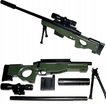Pistolet Pistolety kulki SNAPER SNAJPERKA 80 cm Broń Karabin Karabiny