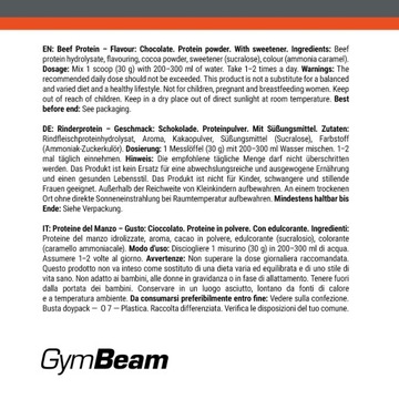 Говяжий белок аминокислоты говяжьи белковые мышцы - шоколад 1000 г.