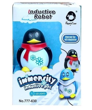 ПИНГВИН едет по трассе ИНДУКЦИЯ + ВОЛШЕБНАЯ РУЧКА