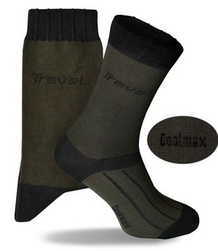 SKARPETY TAKTYCZNE TERMO COOLMAX TRAVEL 43-46 .7