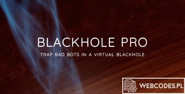 Wtyczka Blackhole Pro - wtyczka bezpieczeństwa