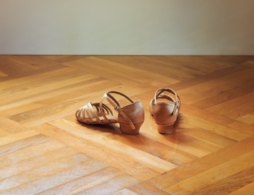 ТАНЦЕВАЛЬНАЯ ОБУВЬ ДЕТСКАЯ, 3 см - ИЗ ПОЛЬШИ