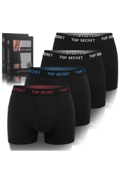 TOP SECRET Мужские хлопковые трусы-боксеры 4pak Размер XXL